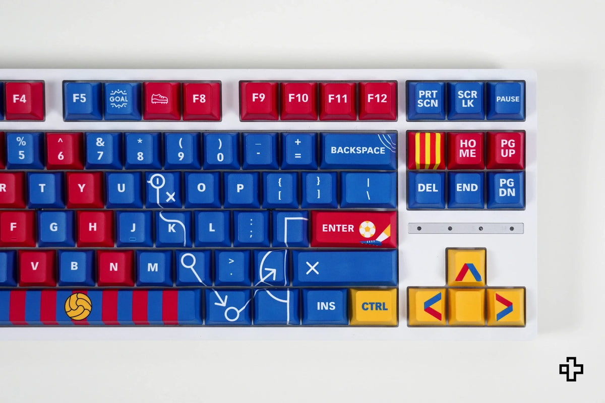QwertyKey Catalunya dye-sub Cherry profilú keycap szett