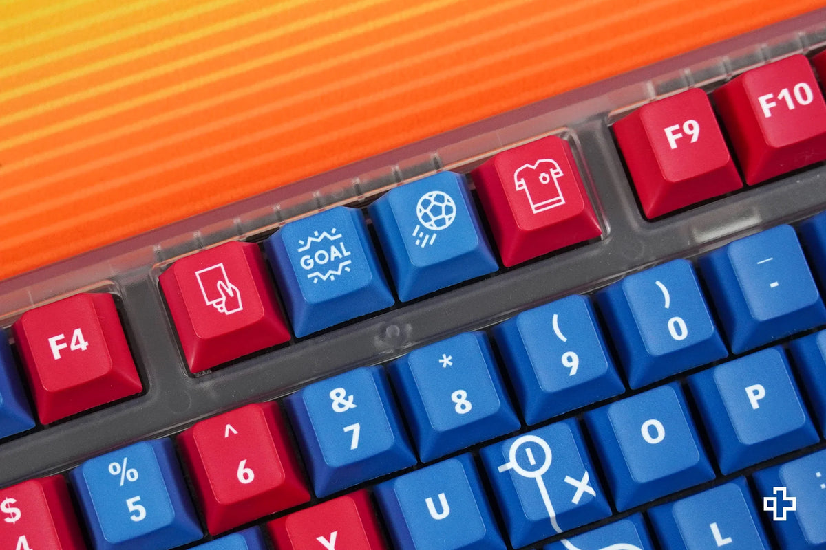 QwertyKey Catalunya dye-sub Cherry profilú keycap szett