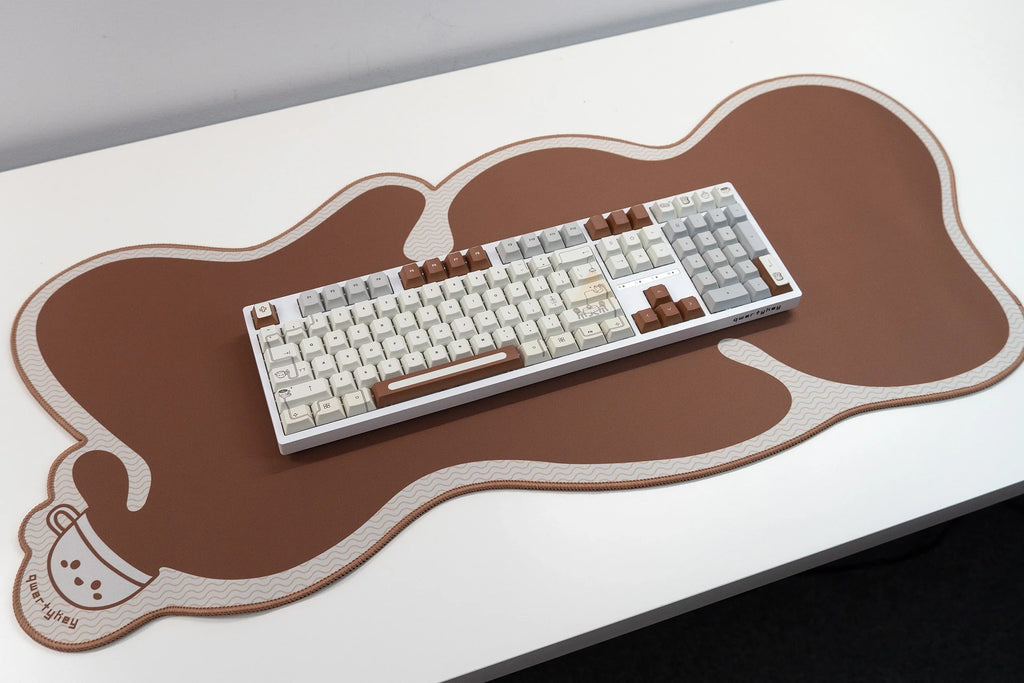 QwertyKey Coffee dye-sub keycap szett, Cherry profil