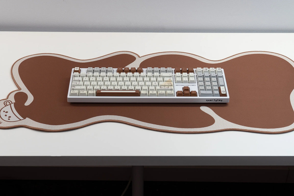 QwertyKey Coffee dye-sub keycap szett, Cherry profil