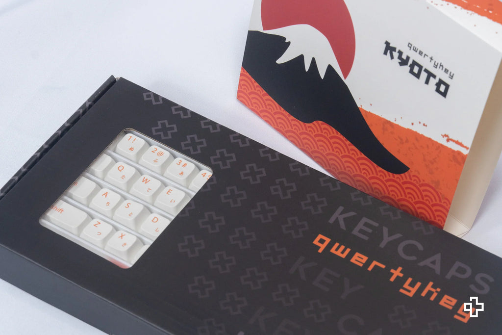 QwertyKey Kyoto XDA profilú PBT keycap szett