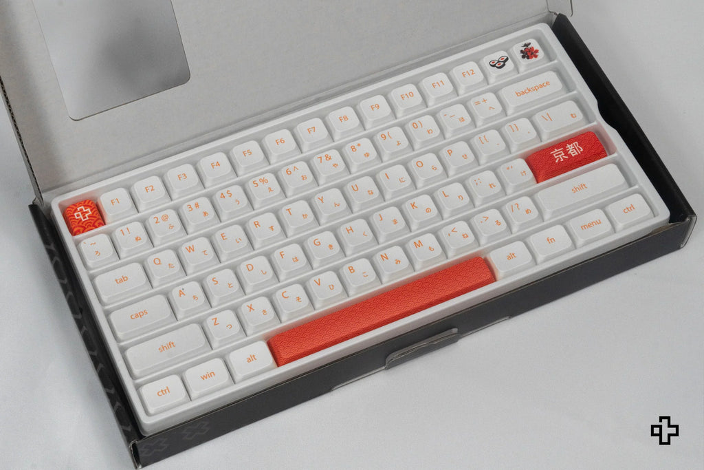 QwertyKey Kyoto XDA profilú PBT keycap szett