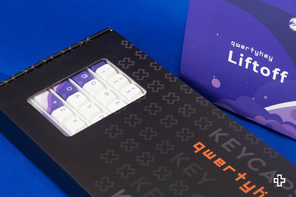 QwertyKey LiftOff XDA profilú PBT keycap szett