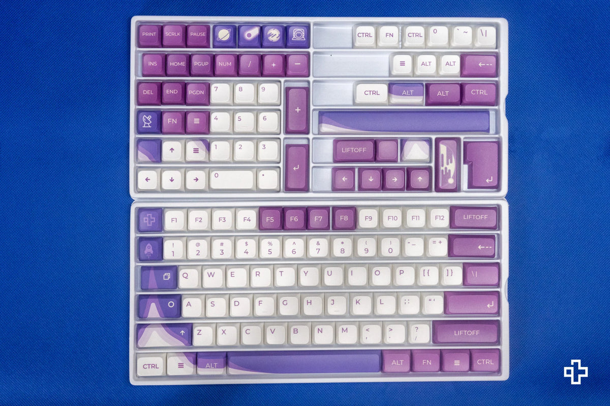 QwertyKey LiftOff XDA profilú PBT keycap szett