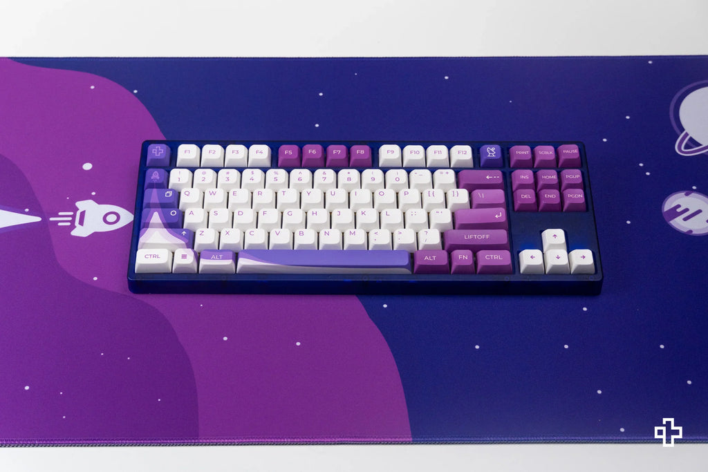 QwertyKey LiftOff XDA profilú PBT keycap szett