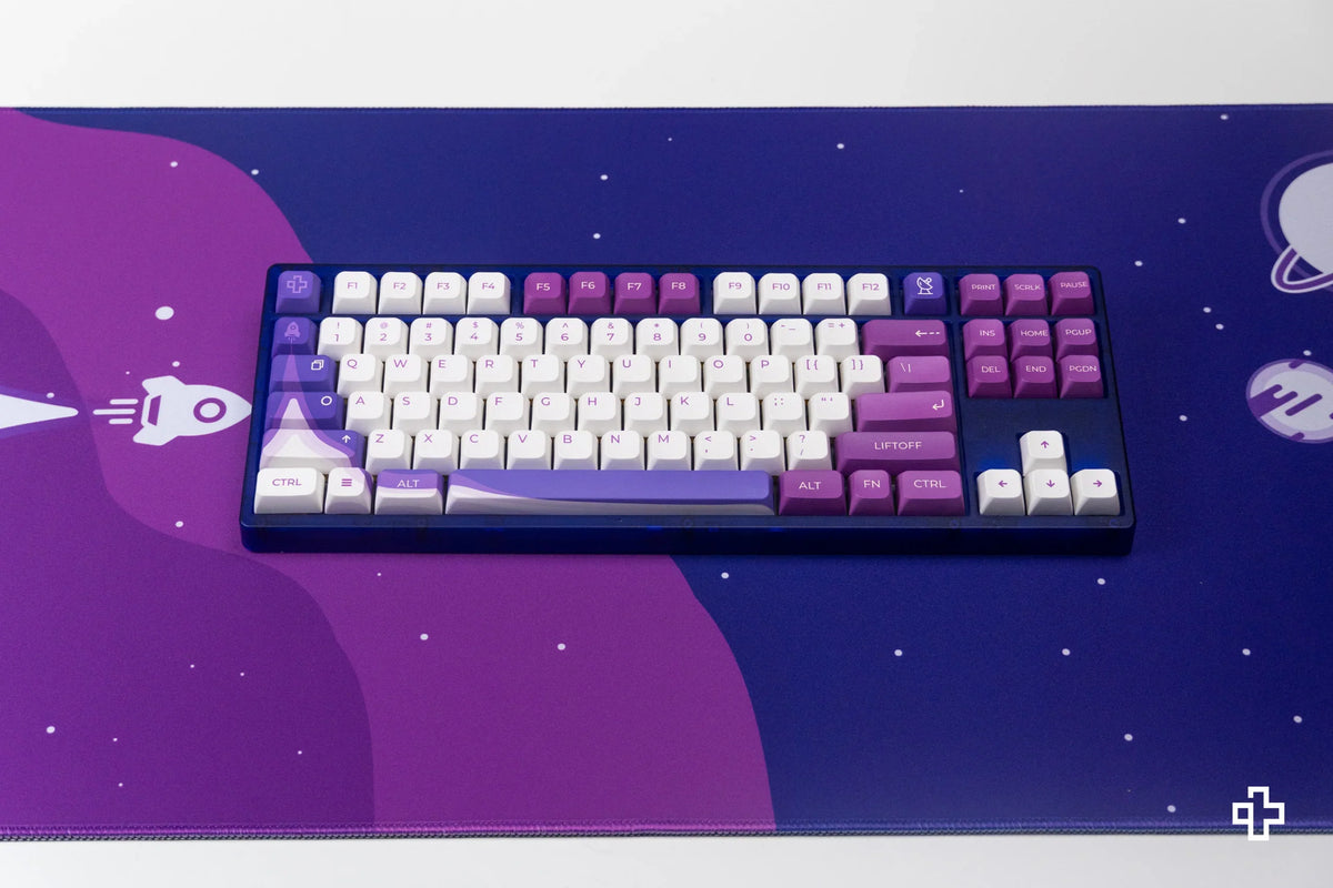 QwertyKey LiftOff XDA profilú PBT keycap szett