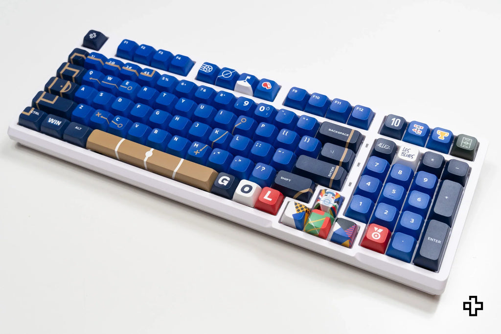 QwertyKey Euro 2024 Franciaország XDA profilú PBT keycap szett