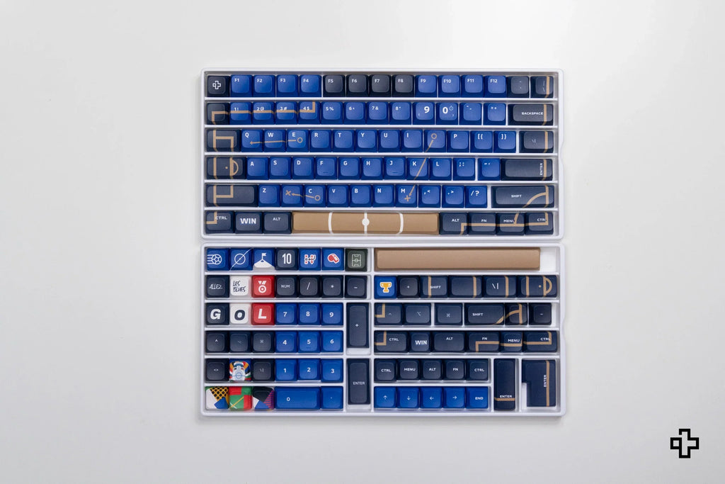 QwertyKey Euro 2024 Franciaország XDA profilú PBT keycap szett