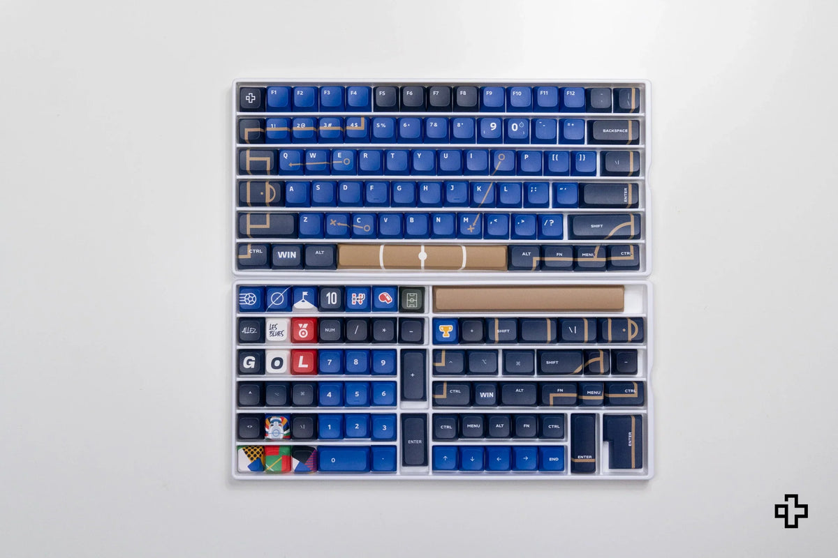QwertyKey Euro 2024 Franciaország XDA profilú PBT keycap szett
