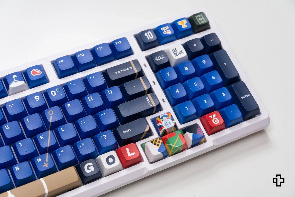 QwertyKey Euro 2024 Franciaország XDA profilú PBT keycap szett