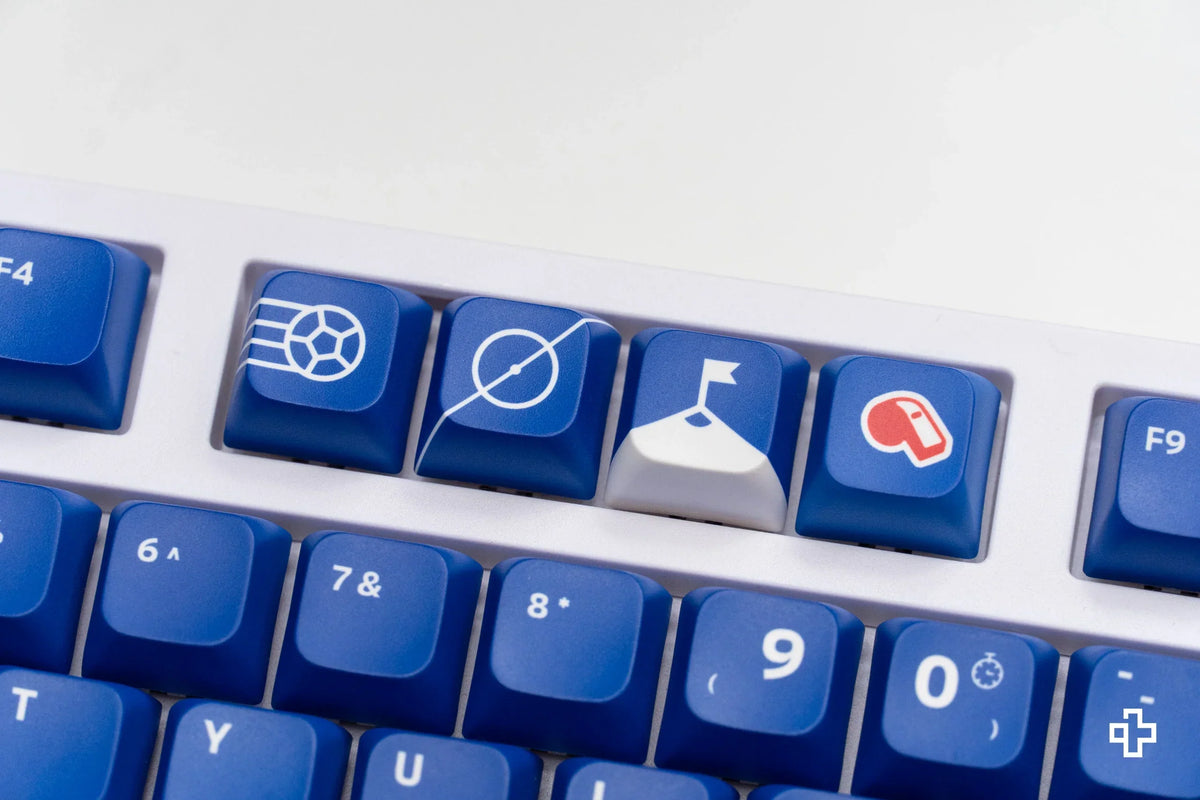 QwertyKey Euro 2024 Franciaország XDA profilú PBT keycap szett