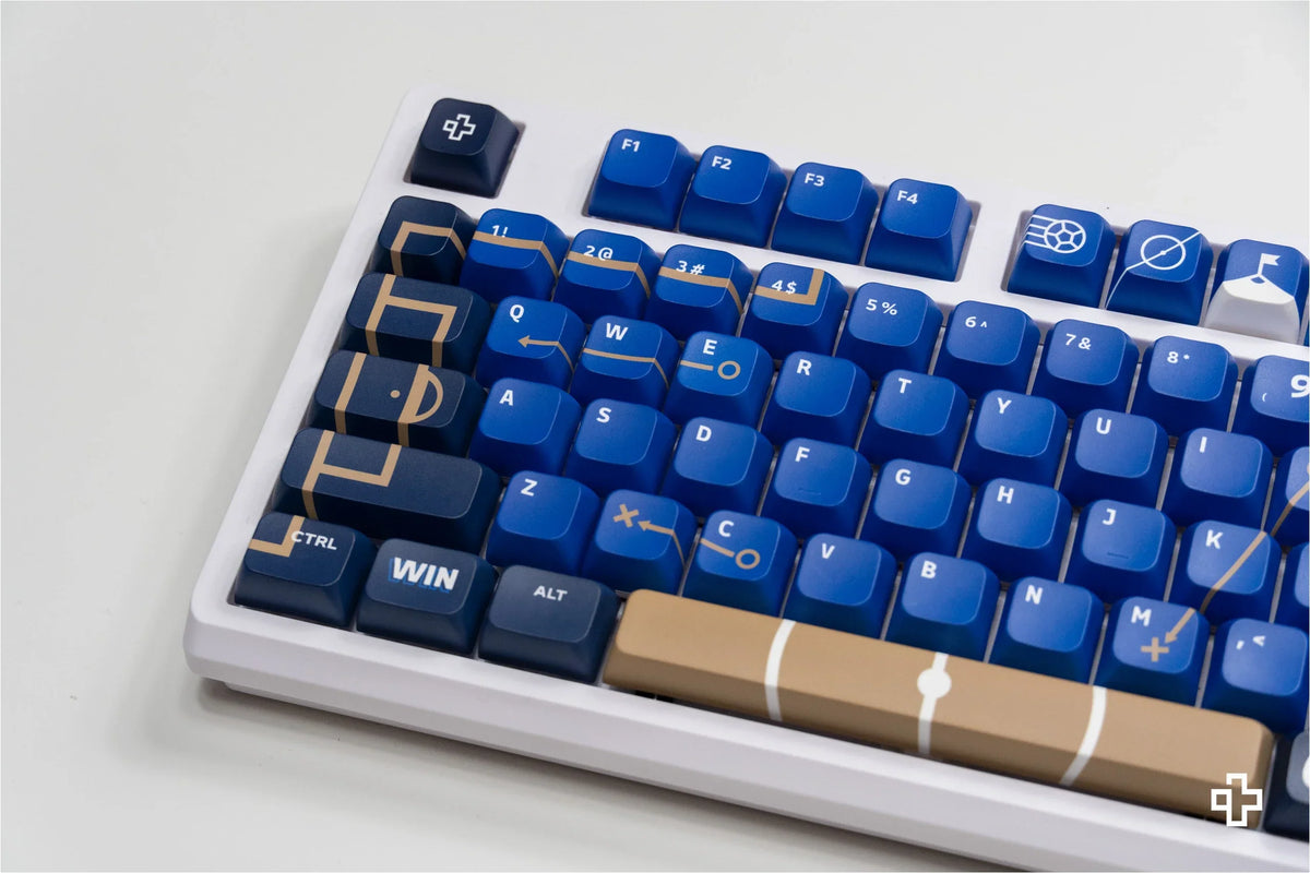 QwertyKey Euro 2024 Franciaország XDA profilú PBT keycap szett