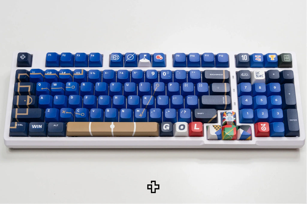 QwertyKey Euro 2024 Franciaország XDA profilú PBT keycap szett