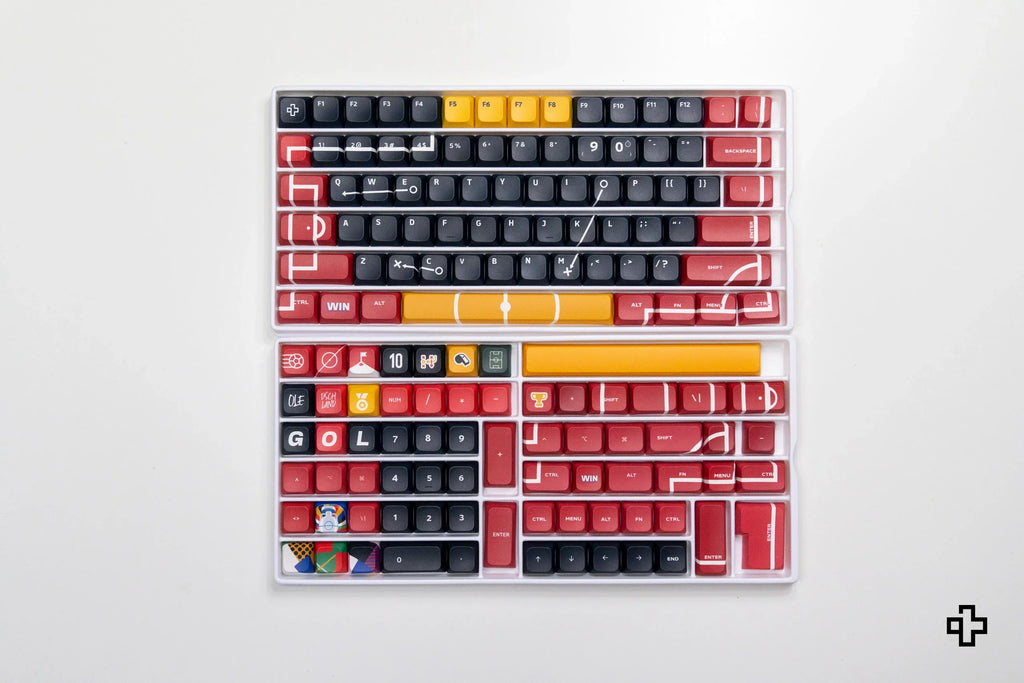 QwertyKey Euro 2024 Németország XDA profilú PBT keycap szett