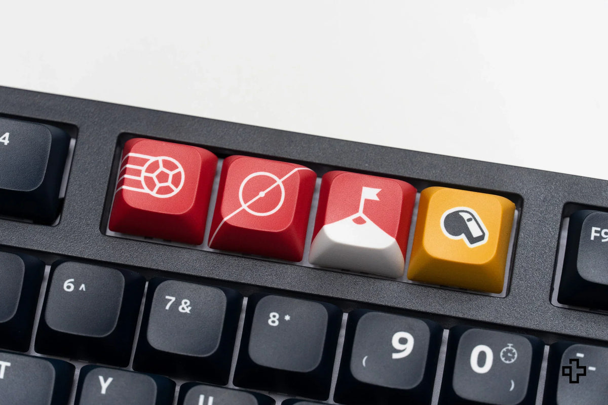 QwertyKey Euro 2024 Németország XDA profilú PBT keycap szett