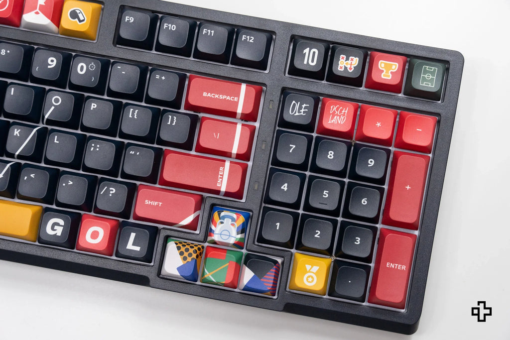 QwertyKey Euro 2024 Németország XDA profilú PBT keycap szett