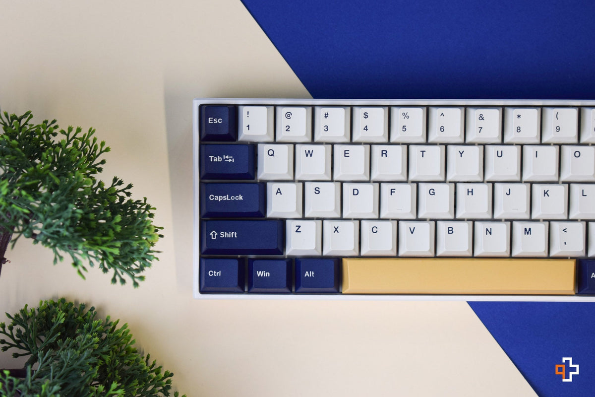 QWERTY Submarine Cherry profilú PBT double-shot keycap szett