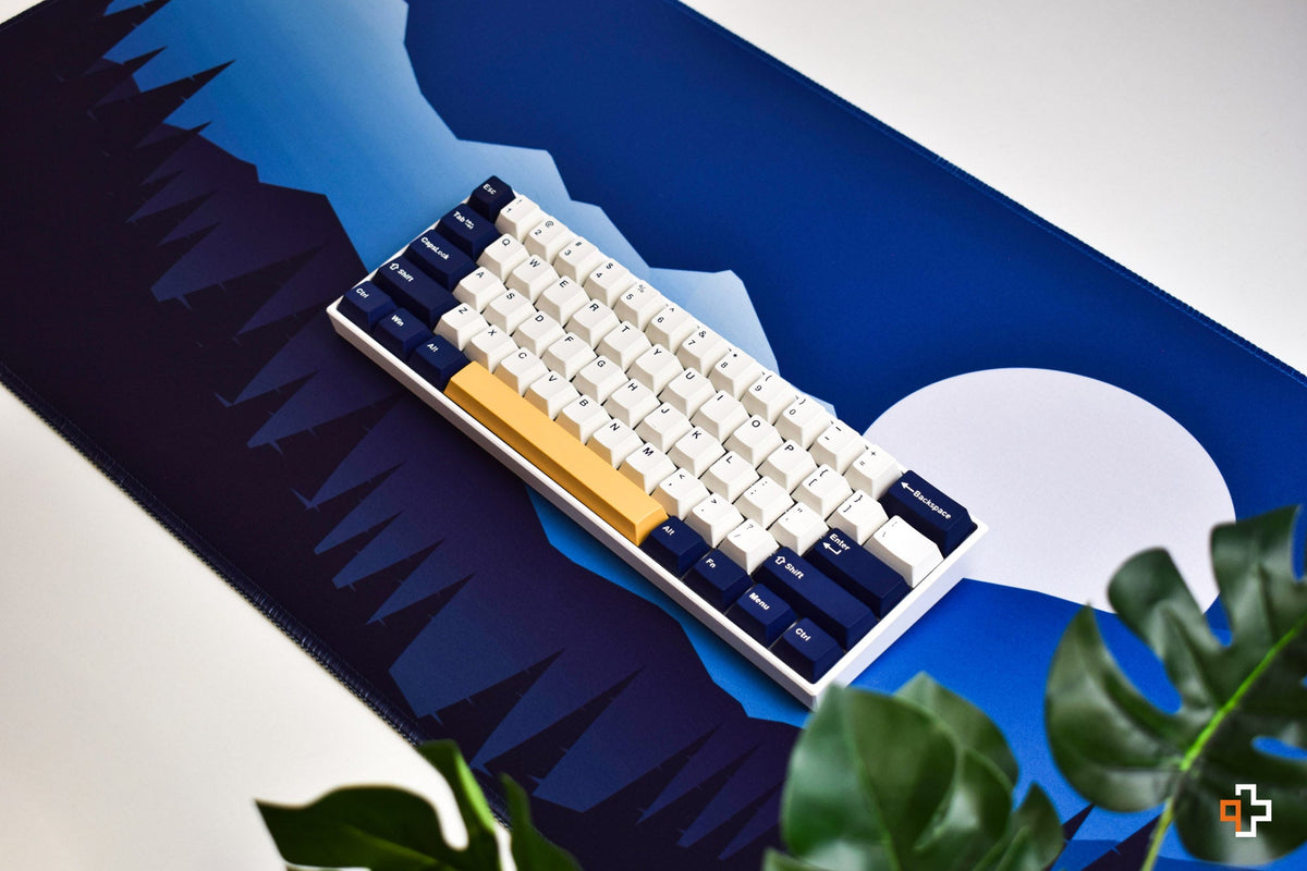 QWERTY Submarine Cherry profilú PBT double-shot keycap szett