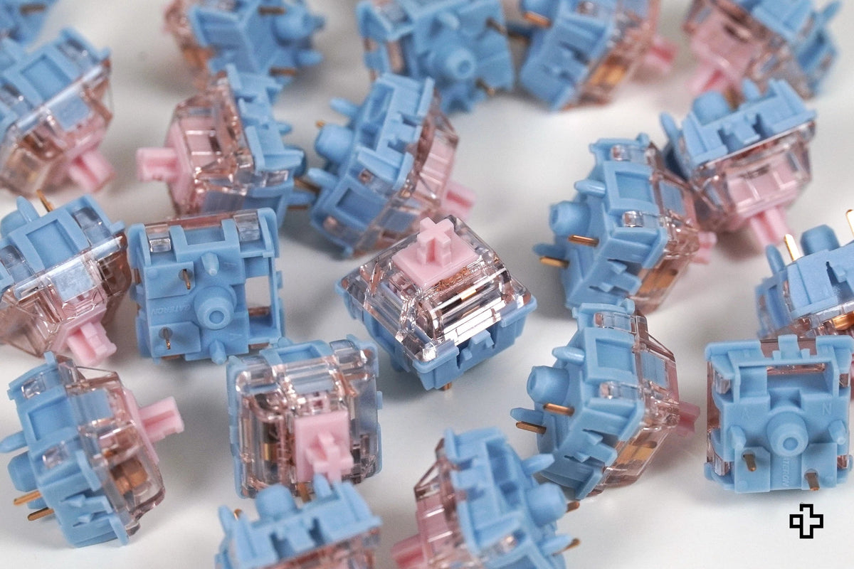 Gateron Melodic – clicky (kattogó) mechanikus switch