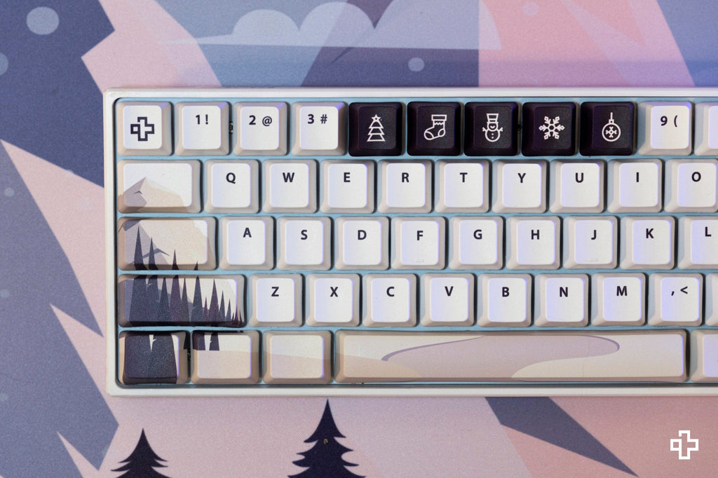 QwertyKey Winter Blast 2025 keycap szett