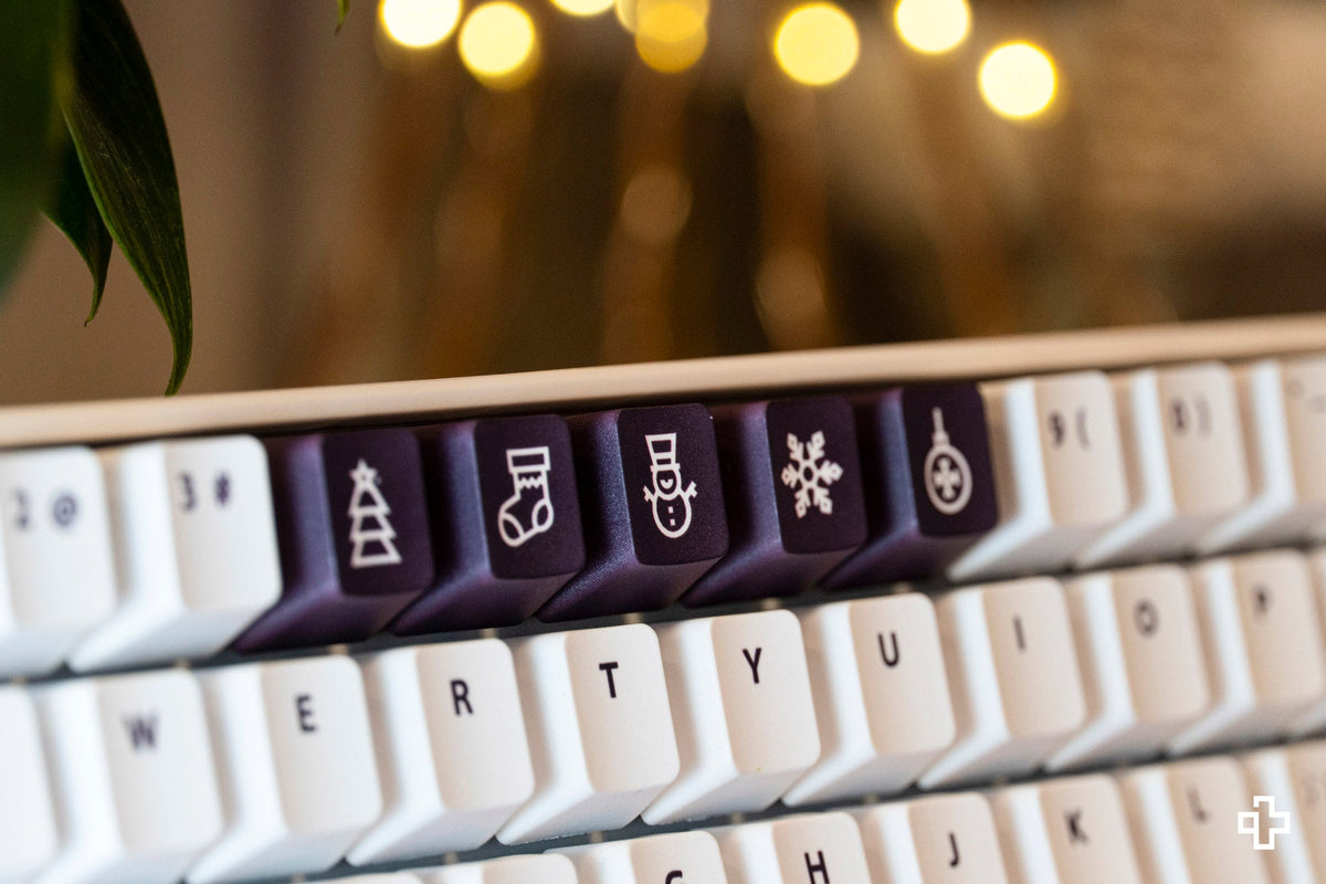 QwertyKey Winter Blast 2025 keycap szett