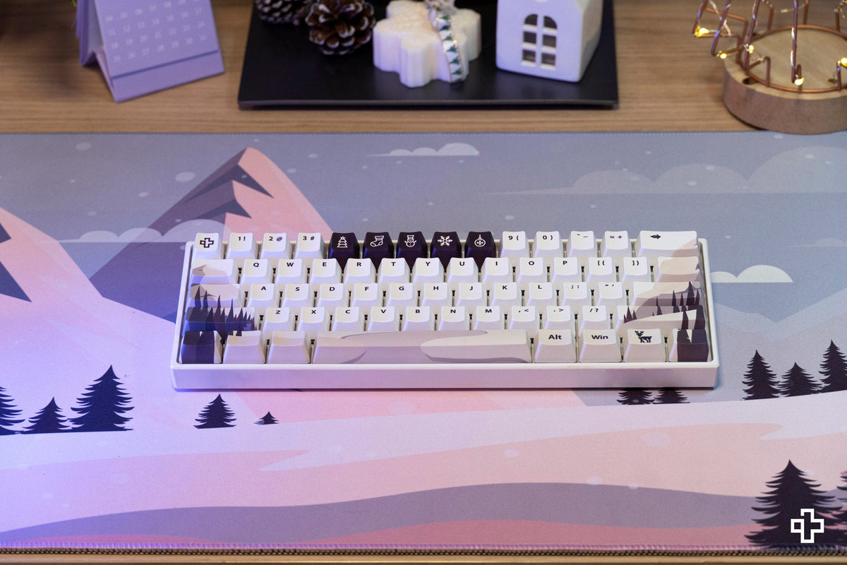 QwertyKey Winter Blast 2025 keycap szett